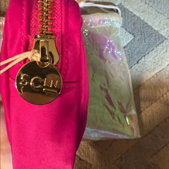 NWT Stoney Clover Lane Fuschia Small Pouch - Picture 5 of 8